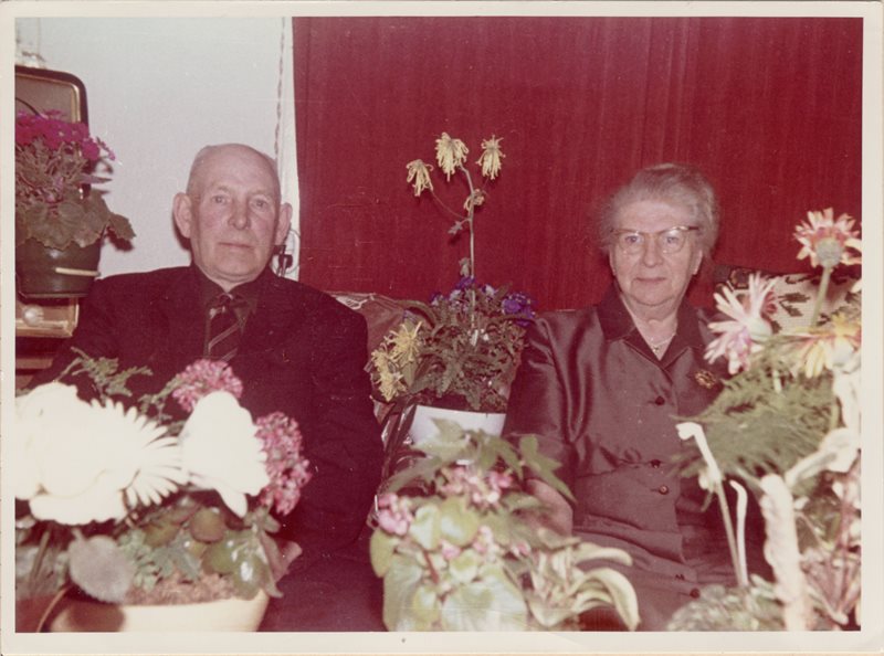 G -1966-05-14 50-jarig huwelijk Willem Vriendjes en Wilhelmina Carlebur